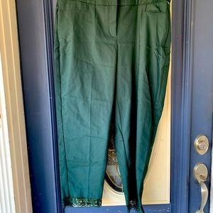 Lane Bryant The Allie lace hem pant